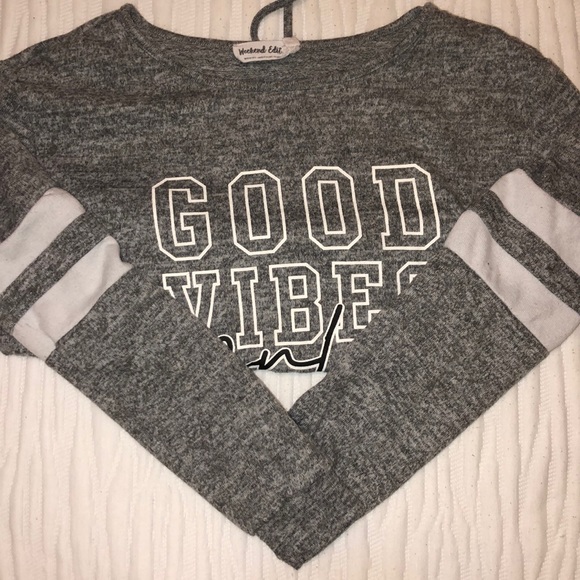 Good VIBES only thin LONGSLEEVE - Picture 1 of 2